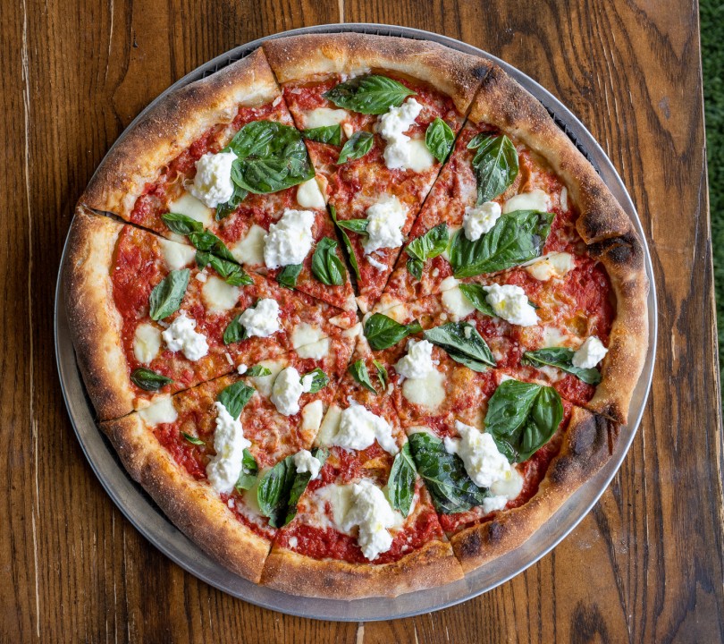 Burrata Margherita: Andy's Pizza | Signature Dish Restaurant Guide